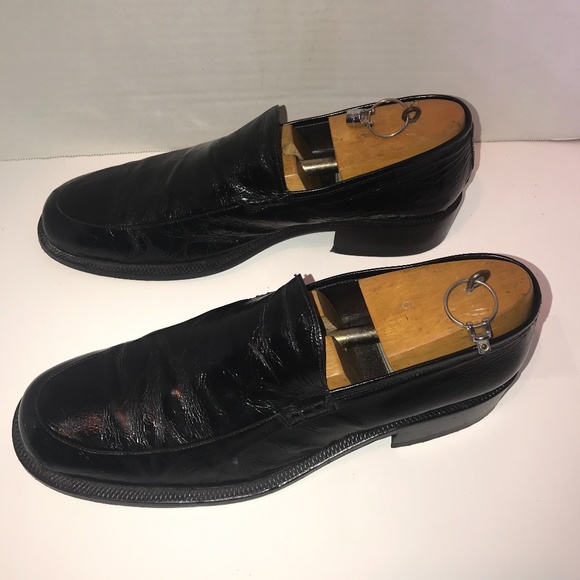 The Original Oxen Hand Made Italian Black Brogue